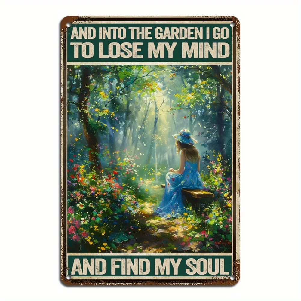 8X12" Vintage Metal… - image