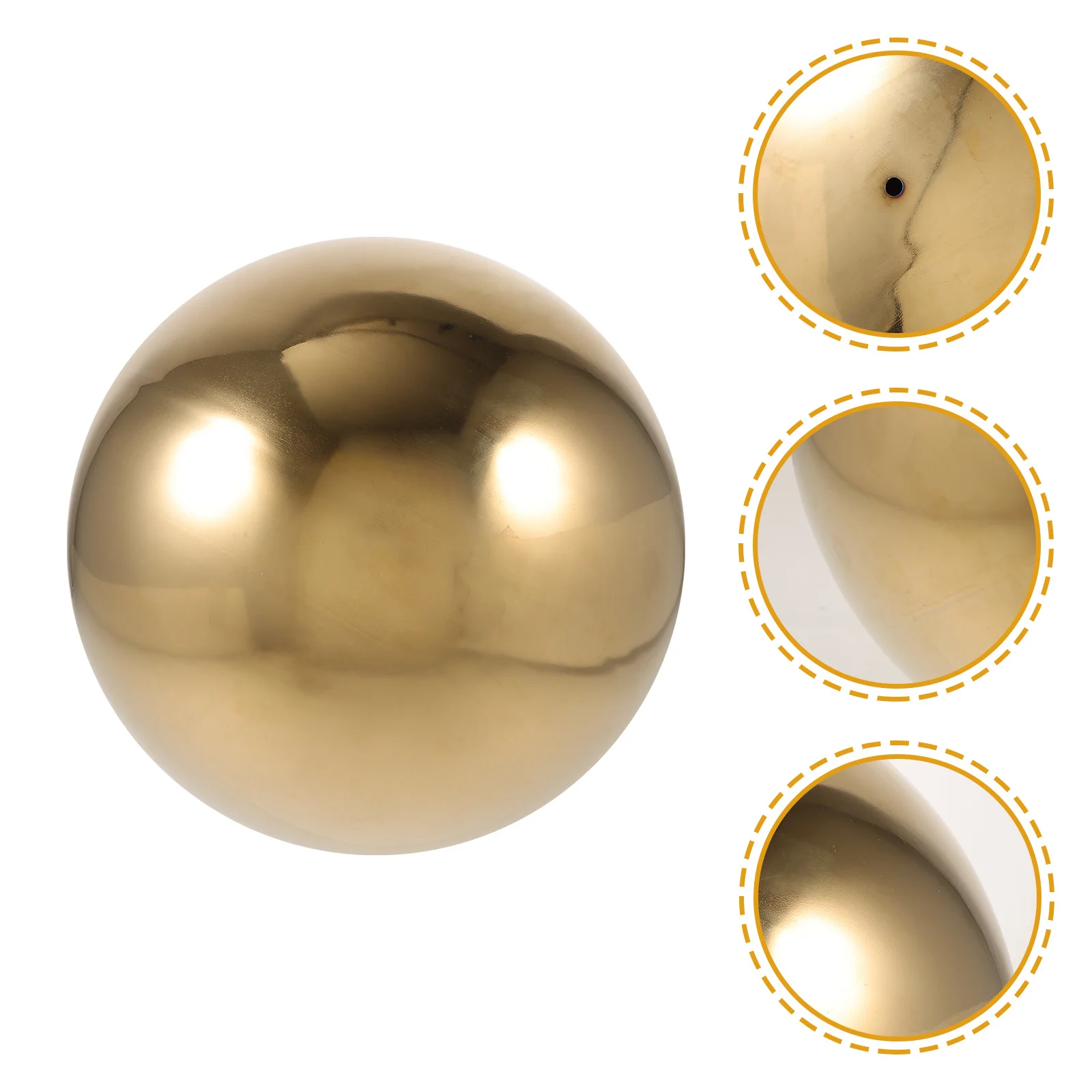 

Mirror Decorative Ball Sphere Garden Reflective Metal Gazing Balls Stainless Steel Reflection