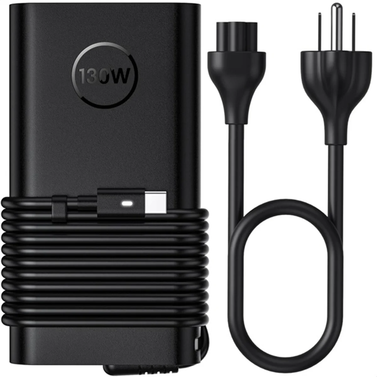 

130W USB C Type C Power Adapter for XPS 15 Precision 5530 3550 3551 7410 9410 9510 9575 Laptop Charger(US)
