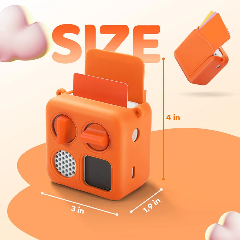 Capa de silicone para yoto mini (2024 edição) reprodutor de áudio anti-arranhões acessórios de capa protetora de silicone