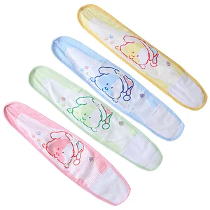 4 Pcs While Belt Postpartum Belly Band Navel for Newborn Cute Maternity Protection Baby Men's