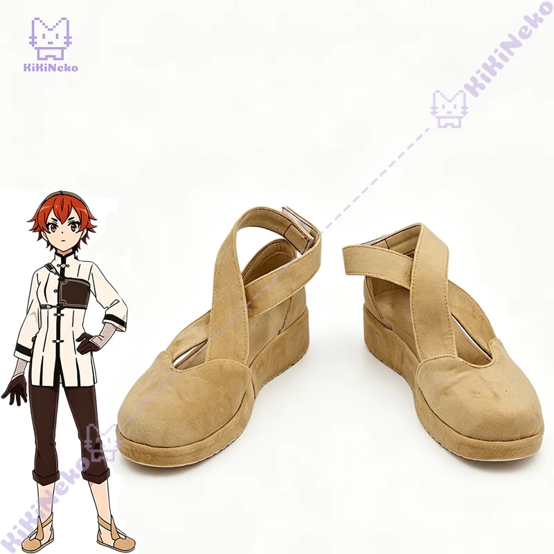 Anime Rudeus Greyrat Cosplay Shoes Rudy Cosplay Boots For Hallowmas Comicon Party Adult Women Men