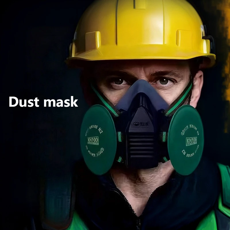 قناع الغبار المضاد للجسيمات، قناع واقٍ، جهاز تنفس صناعي مقاوم للغبار لأداة الحماية الأمنية المقاومة للغبار #3