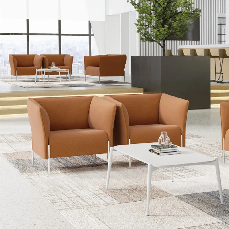 Innovative Multi-Function Smooth Elegant Modern Modular Leather Sofa Set for Home Office Public Areas Office Furniture for