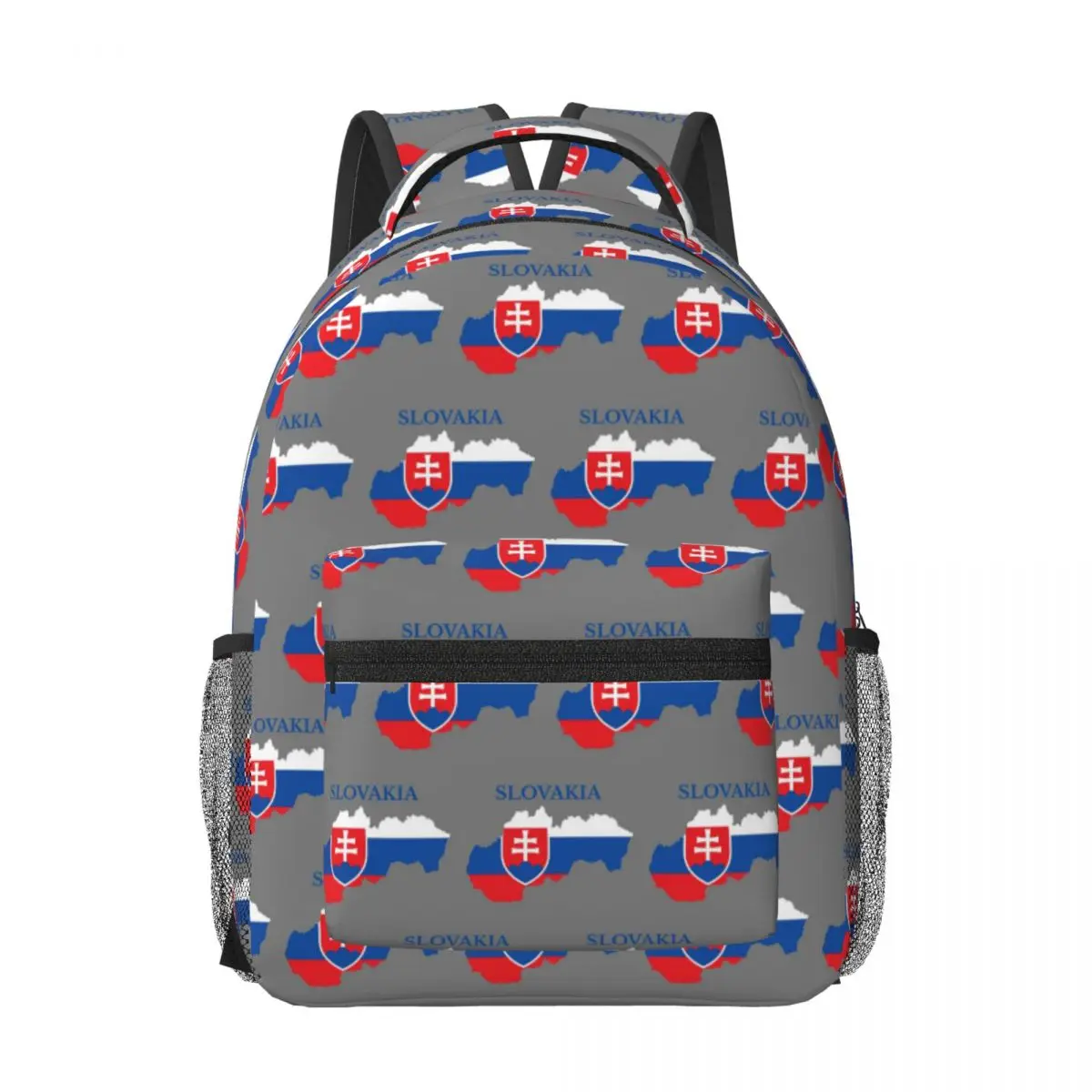 

Slovakia Flag Woman Backpacks Boys Girls Bookbag Fashion Students School Bags Portability Laptop Rucksack Shoulder Bag