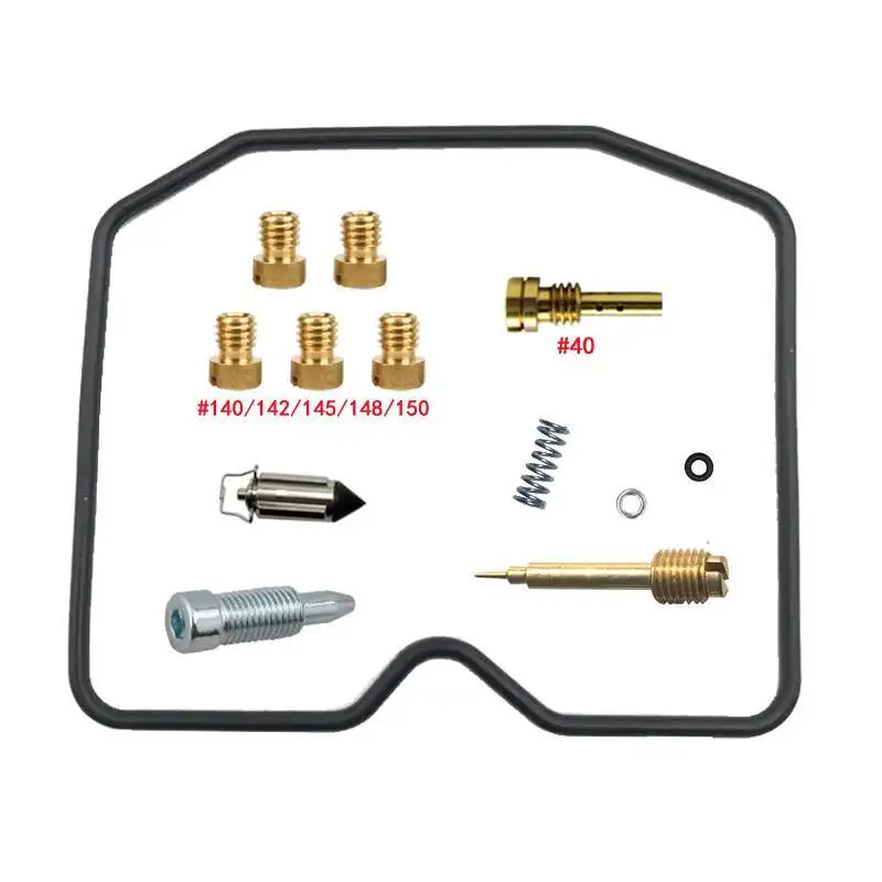 Kit de reparación de carburador de motocicleta para KAWASAKI TENGAI 650 KL650-B 1989-1991