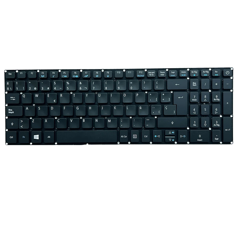 

VN7-572 Spanish Backlit Keyboard for Acer Aspire VN7-572 VN7-572G VN7-572TG VN7-592 VN7-592G VN7-792 VN7-792G V3-574G V3-575G SP