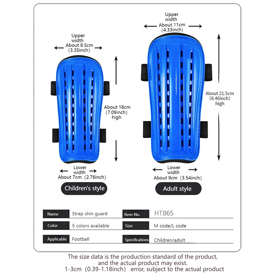 Loogdeel Soccer Shin Guards for Adults and Youths, EVA Soccer Shin Guards Protective Gear Soccer Equipment for Kids, Boys, Girls