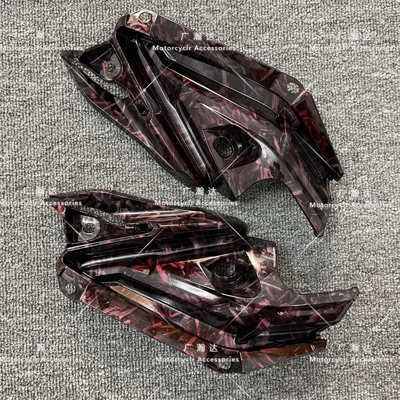 Motorcycle internal intake side cover bracket suitable for Kawasaki Z900 Z 900 2017 2018 2019 accessory red carbon fiber Fairing