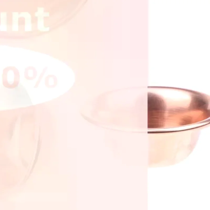 [1PCS Copper Water Supply Bowl Handmade Holy Water Bowl For   Supplies Fine Polished Water Supply Bowl]