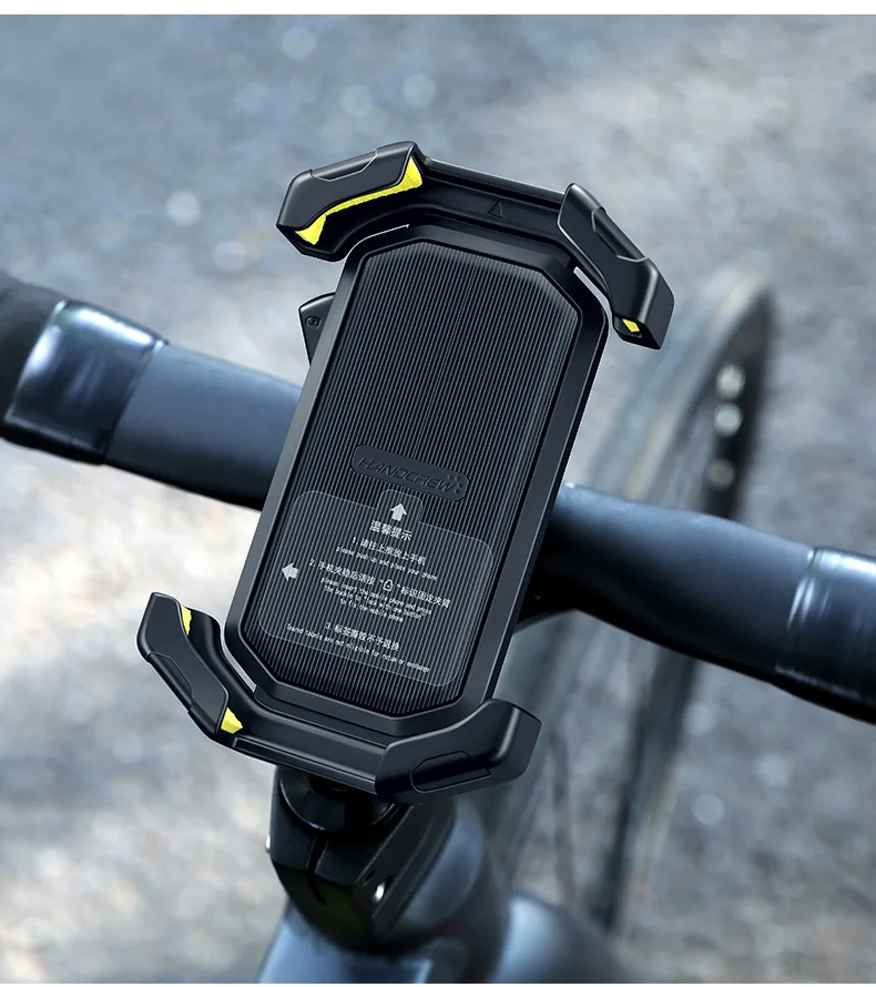 

Bicycle phone holder shock resistant 2025 new riding navigation equipment mountain road handlebar stand