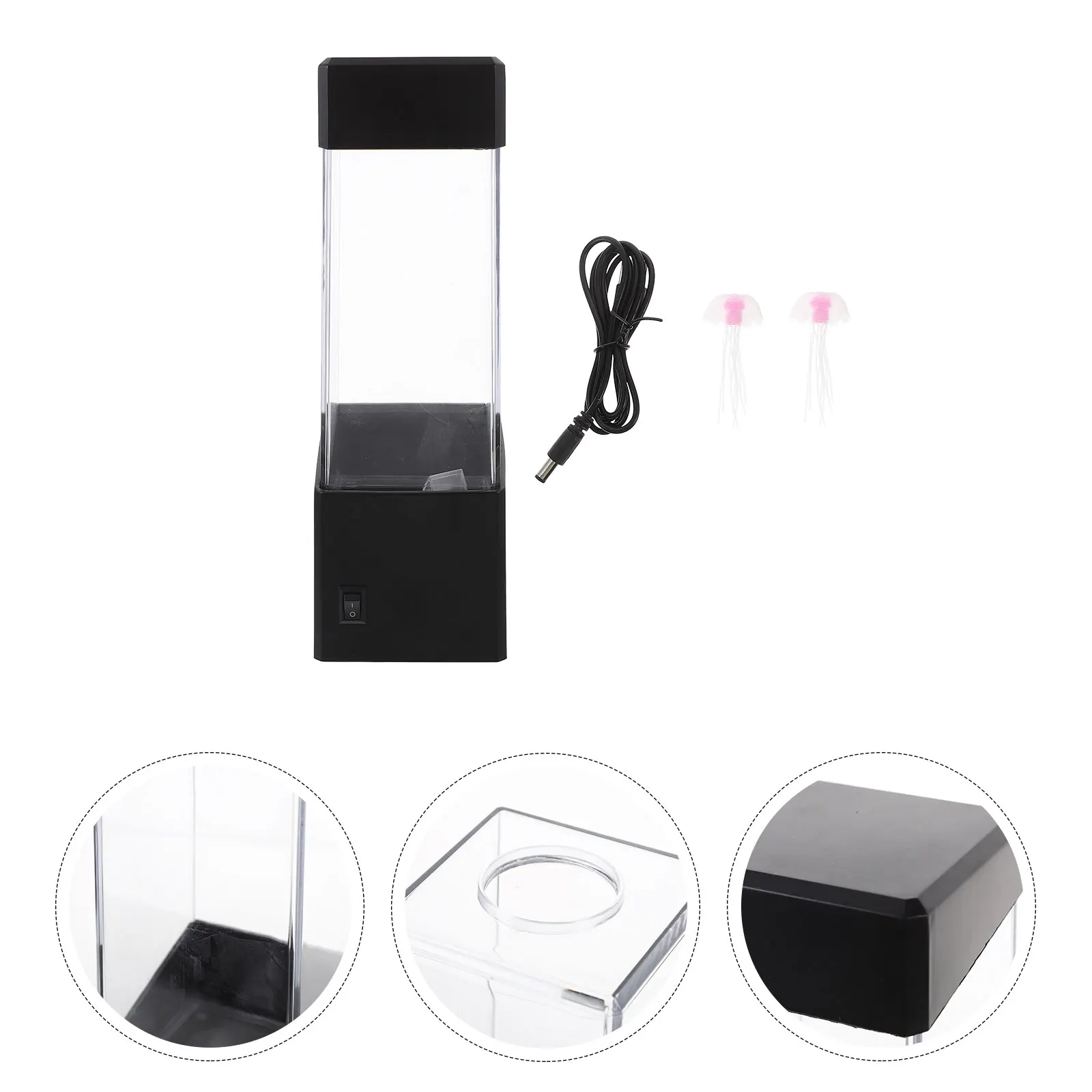 

1 set 1 Set Jellyfish Aquarium Light Led Night Light Table Colorful Sensory Desktop Lamp For Home Decor Bedroom Party Mood Lamp