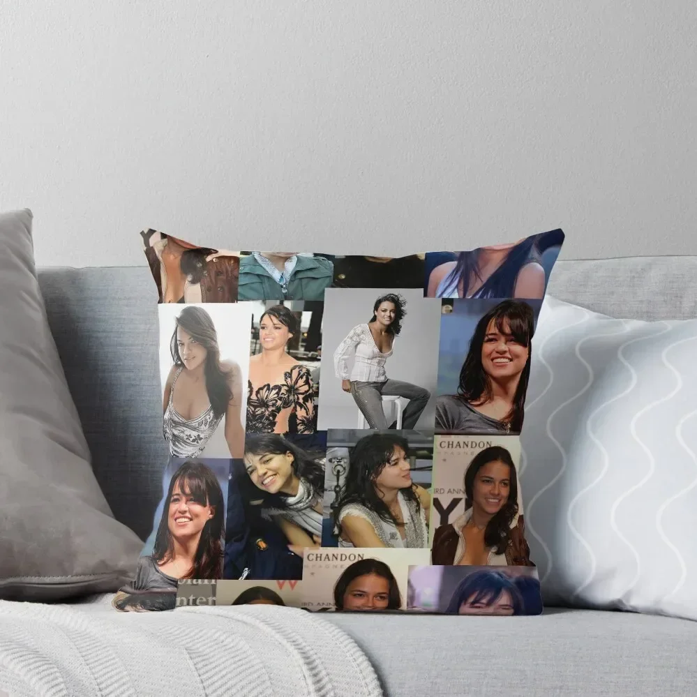 Michelle Rodriguez Throw Pillow Cushion Covers For Living Room Couch Pillows pillow