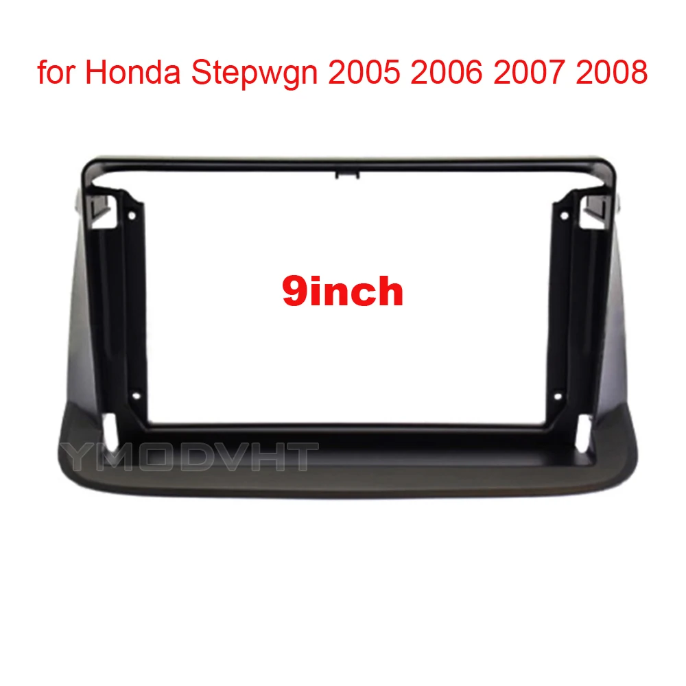 9inch Car Radio Fascia for Honda Stepwgn 2005 2006 2007 2008 DVD Stereo Frame Plate Mounting Dash Installation Bezel Trim Kit