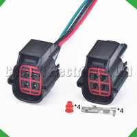 4 Pin Automotive Waterproof Connector Air conditioning pressure switch Wire harness Plug E-3938 WPT-182 For Ford Land Rover