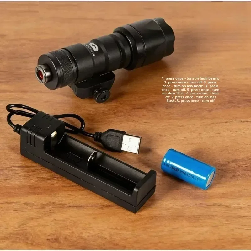 Hand Craft Refit M600C Side Frame M300A Stable Flashlight DIY Handmade Hobby Parts