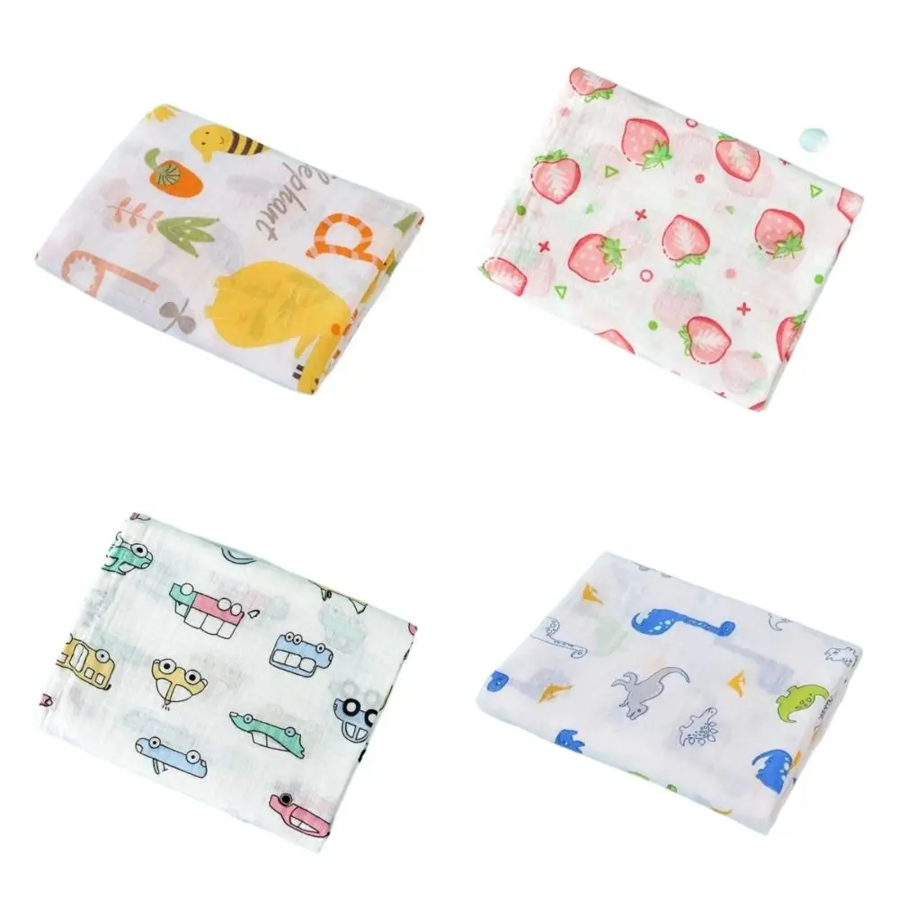 

Высококачественное хлопковое пеленальное одеяло, мягкие 2-слойные одеяла для новорожденных, быстросохнущее одеяло для коляски, банное полотенце, летнее