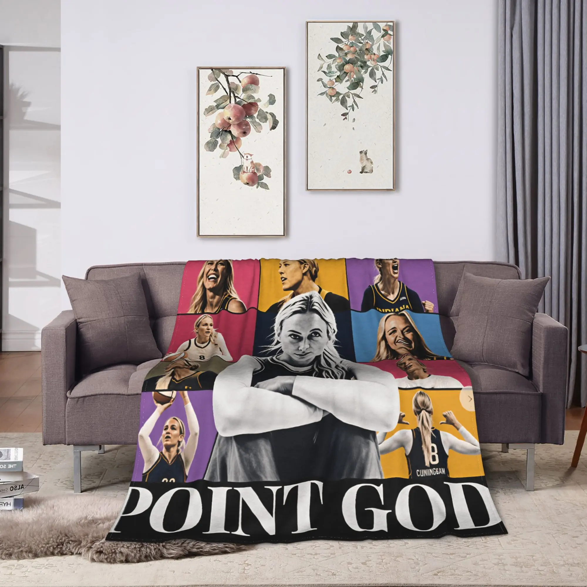 Comfortable Blanket Travel Car Sophie Cunningham Point God Throw Blanket Fashion  Bedspread For Living Room