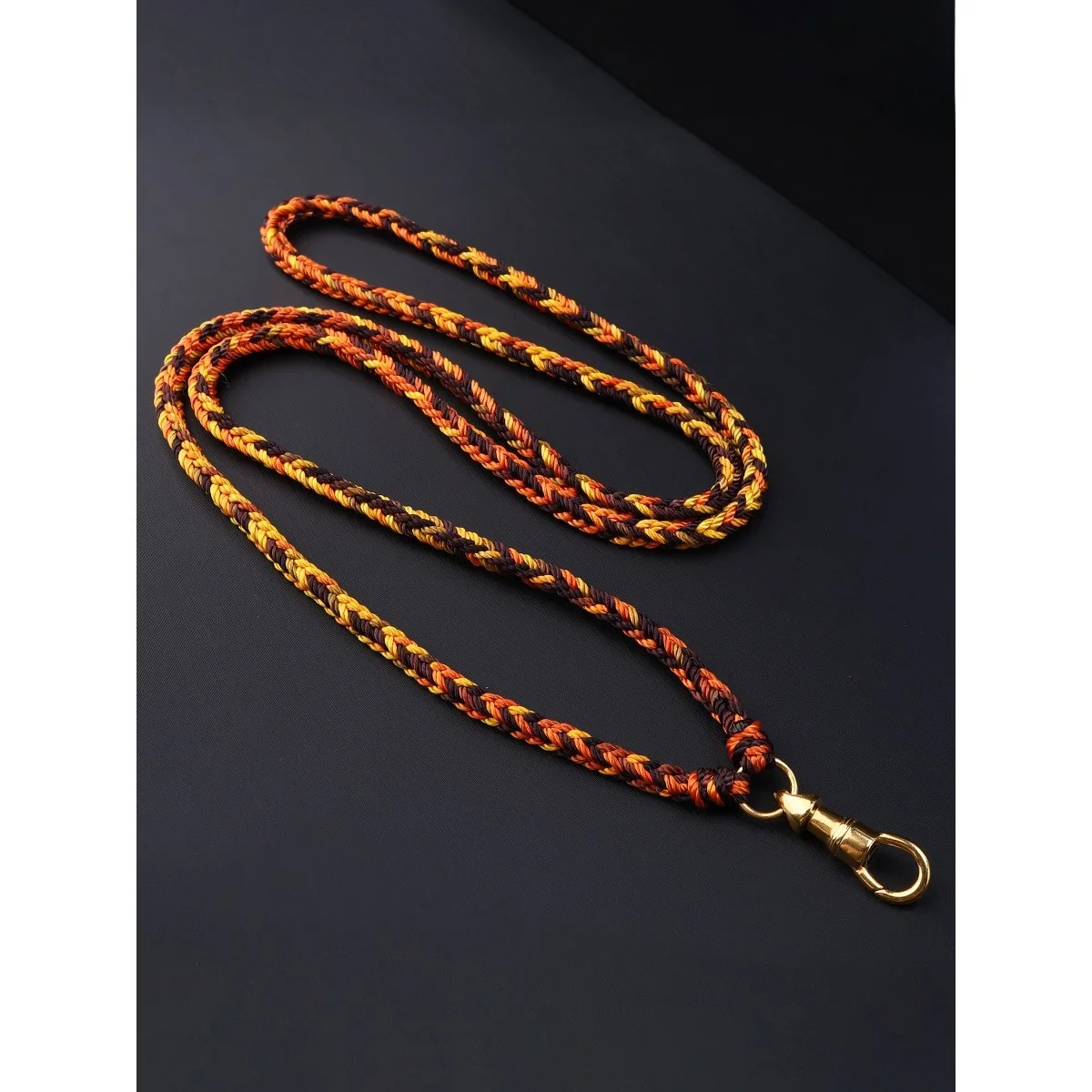 pendentif-bouddha-exquis-en-acier-titane-corde-a-huit-brins-couleurs-melangees-multicolore-tisse-a-la-main-accessoire-de-bijouterie-pour-hommes-et-femmes