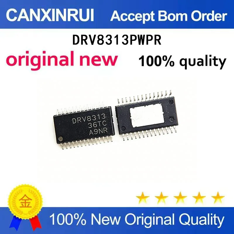 

(5-100 Pieces) New original DRV8313PWPR DRV8313 TSSOP-28 SMT motor driver chip IC