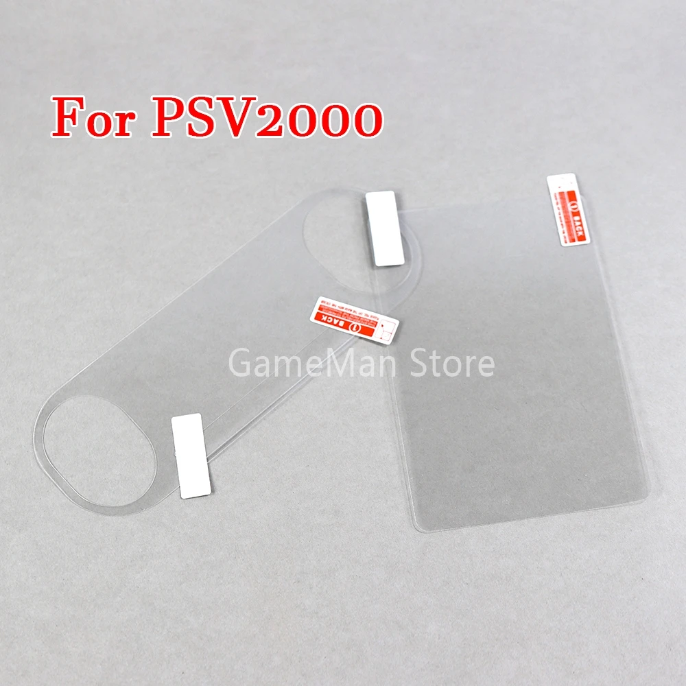 2sets/lot for PSV 2000 Tempered Front+ Back HD Clear Protector Film for PS Vita PSV2000 Screen Protectors Full Body