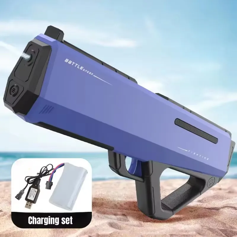 Automatisch Absorberen Water Hogedruk Elektrisch Waterpistool Speelgoed Voor Kinderen Zomer Buitenzwembad Vechtspellen Kinderen Waterpistool Cadeau