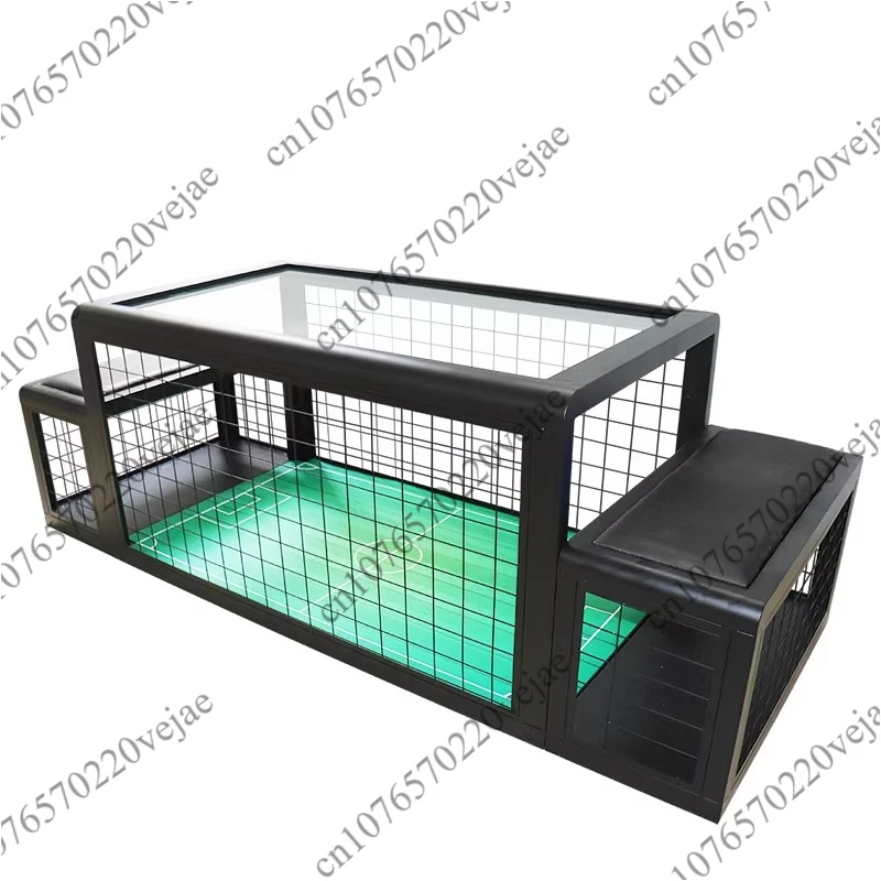 Popular  Under-table Soccer Game Coin Operated Double Kicking Soccer Football Table Game Machine for Kids and Adults
