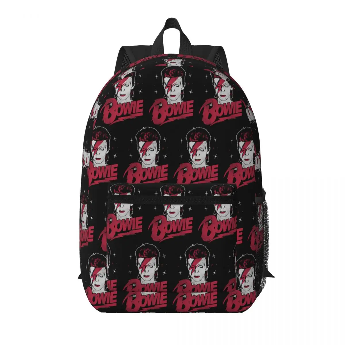 Emotion Explosion David Bowie Student Backpack School Bag Hiking Travel Daypack for Boys Girls Bookbag Shoulder Bags