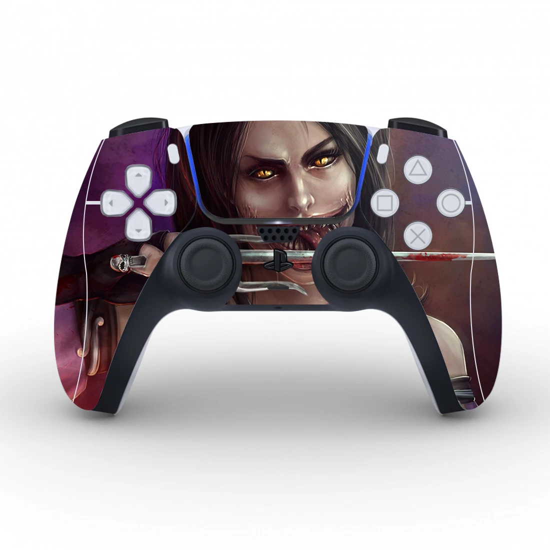 Mortal Kombat Protective Cover Sticker For PS5 Controller Skin For PS5 Gamepad Decal Skin Sticker Vinyl