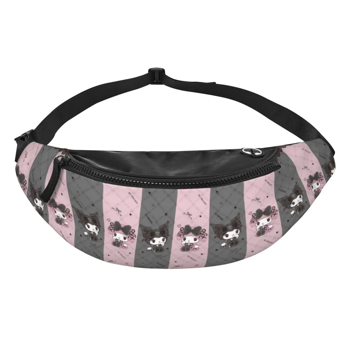 

Custom Fashion K-Kuromies Fanny Pack for Travel Hiking Men Women Crossbody Waist Bag Phone Money Pouch