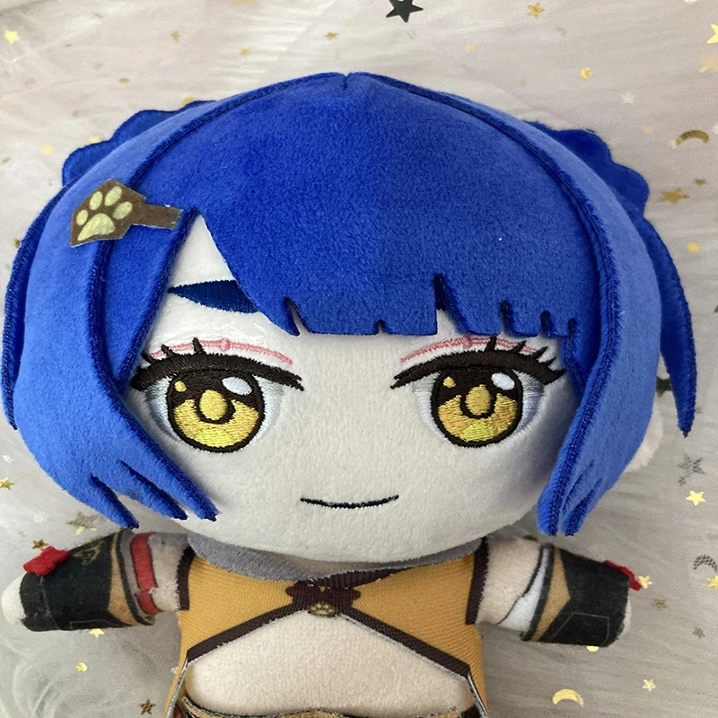 20cm Game Genshin Impact Xiangling Qiqi Plush Doll Toy Anime Game Cute Soft Stuffed Pillow Adult Children Christmas Gifts