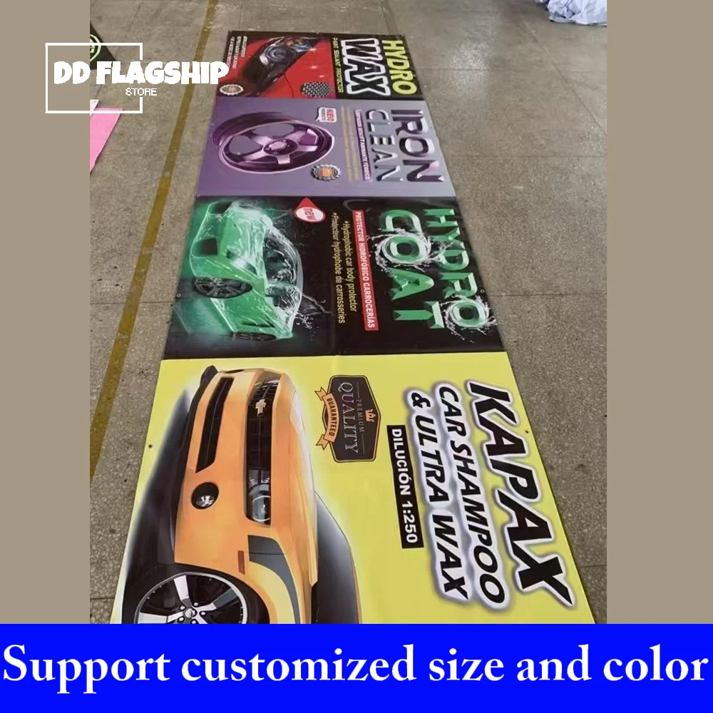 DD Wholesale HD LOGO Mesh PVC Vinyl Waterproof Sunscreen Decorative Banner Customize Outdoor High-quality Printing Advertising