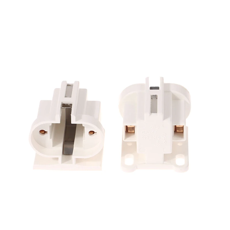 [H Tube U Tube G23 Lamp Socket Plug-in Base Two-pin 2P Plug-in Tube Lamp Tube Socket Yuba Lamp Tube Plug]