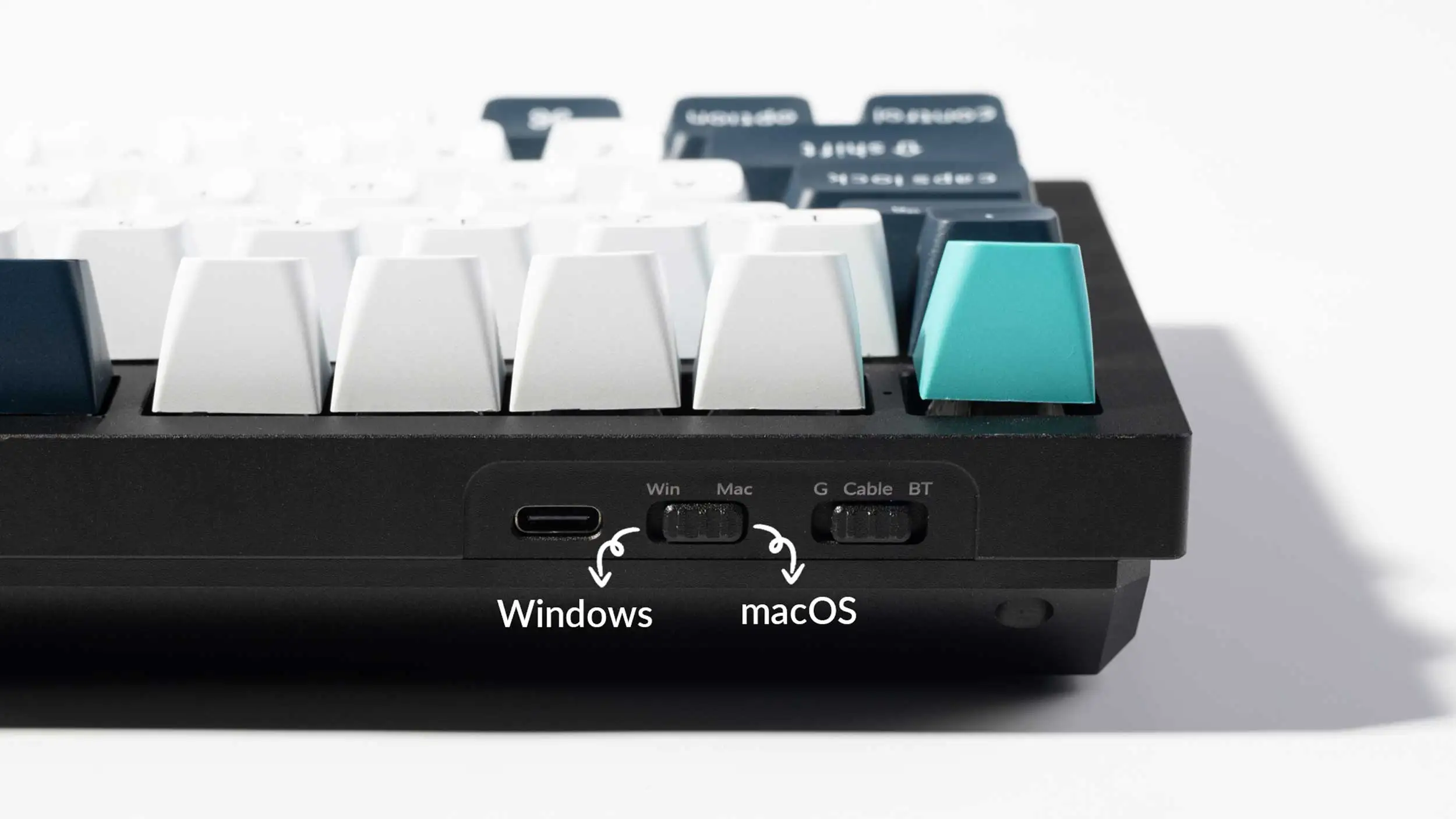 Imagem -04 - Keychron-teclado Mecânico Personalizado sem Fio q3 Max Barebone Knob Versão Qmk Via Mac Windows Linux