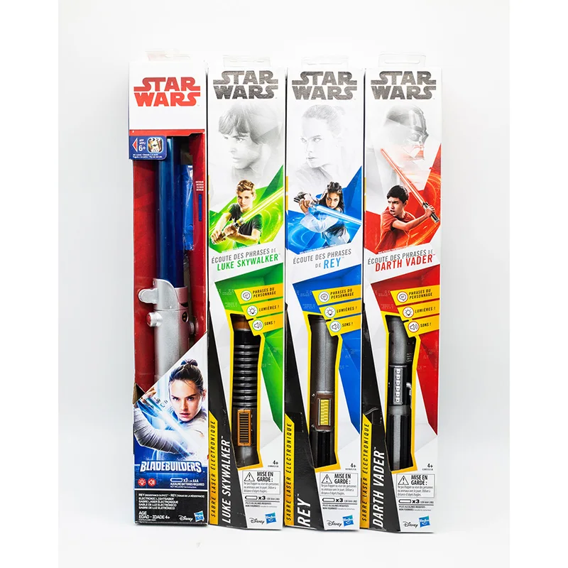 

Hasbro Star Wars Bladebuilders Luke Skywalker Rey Darth Vader Saber Laser Lightsaber Toys Light Saber Model