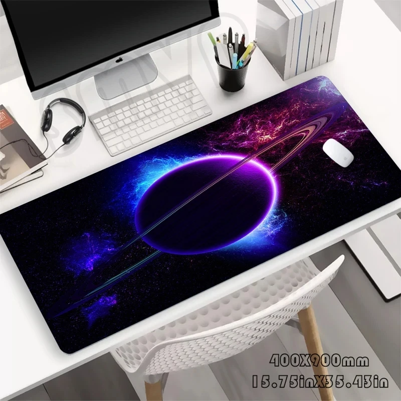 Space Desk Mat Gamer Mousepads MousePad Office Desks Pads Large Mousepad Gaming Mouse Essential for gamers Mats for Computer