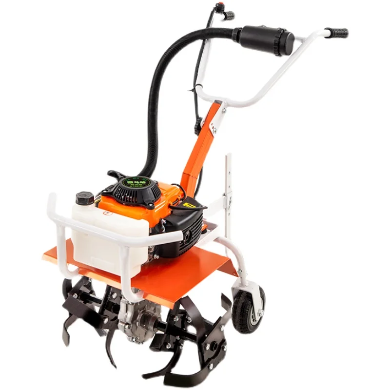 

Small micro-tiller multifunctional gasoline agricultural paddy field orchard weeding ditch plowing