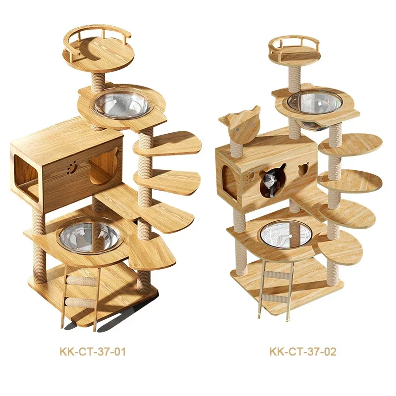 low price multi-layer climbing fleece jumping platform cat tree