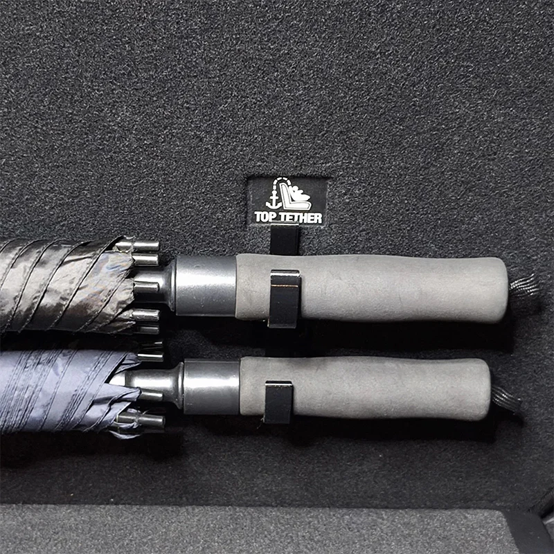 2/4 قطعة حامل مظلة السيارة العالمي حامل خطاف صندوق السيارة تركيب سهل خطاف السيارة Suv جذع مظلة التخزين