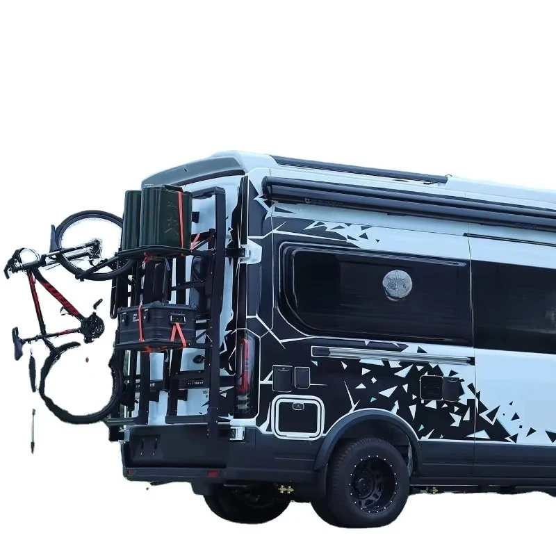 

RV/Trailer RV Parts Accessories Rear Frame Ladder Tire Frame Rear Bicycle Bracket Rear Box Frame Combination