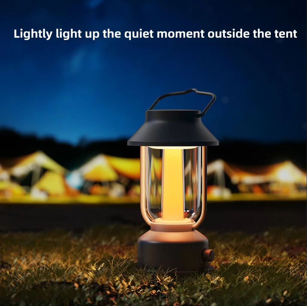 Portable Retro Night Light Blu - Outdoor Camping Adventure Lamp ulasan dan harga