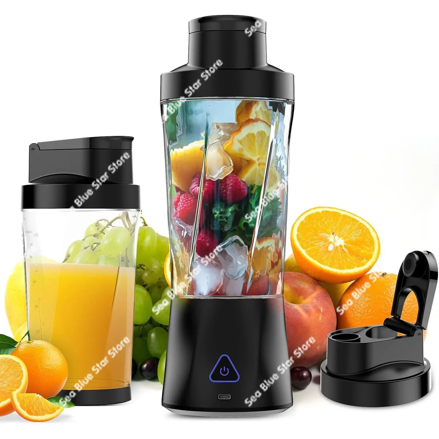 

Портативная соковыжималка, мощная беспроводная соковыжималка, аккумулятор 6000 мАч