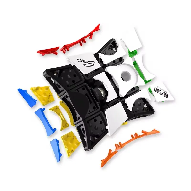 QiYi 1x3x3 핑거 핸드 스피너 S 풍차 업데이트 된 매직 큐브 스피드 큐브 어린이를위한 교육 퍼즐 장난감