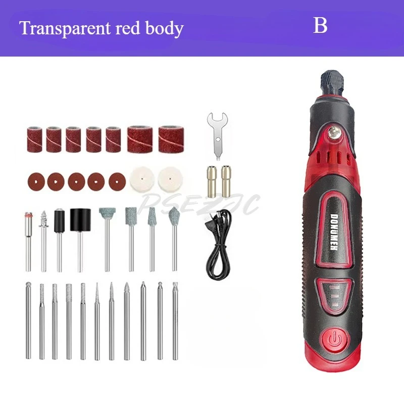 Verstelbare slijpmachine Polijsten Snijden Boren Polijsten Oplaadbare snijpen Elektrische slijpmachine 3e versnelling