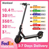Mankeel MK083 10.4Ah 350W Electric Scooter for Adults 36V 30km/h Speed 30km Range 8.5“ Tire with APP Folding Urban EScooter