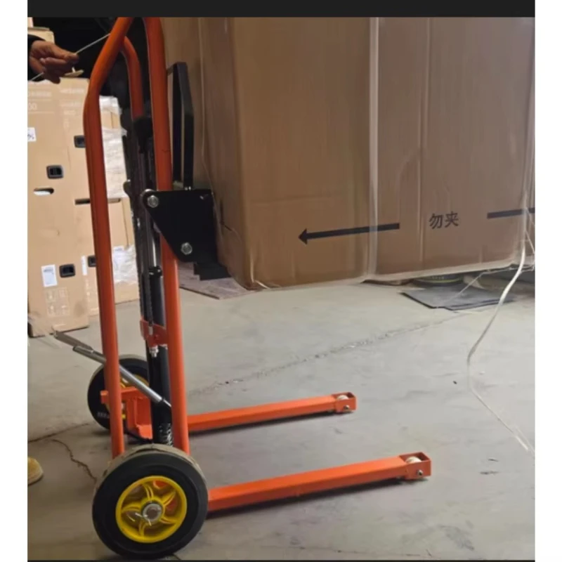 c6  Manual mini forklift household small hydraulic lift hand truck Ready to ship and purchase with peace of mind