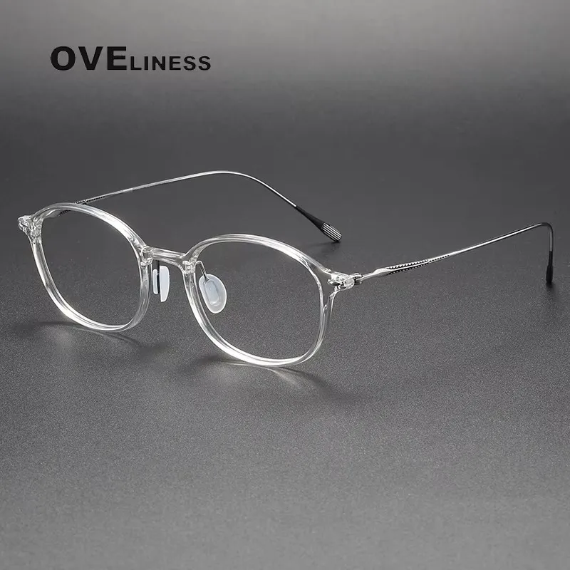 

2026 Acetate Titanium Glasses Frame men Women Eyeglasses frames Eyewear spectacles