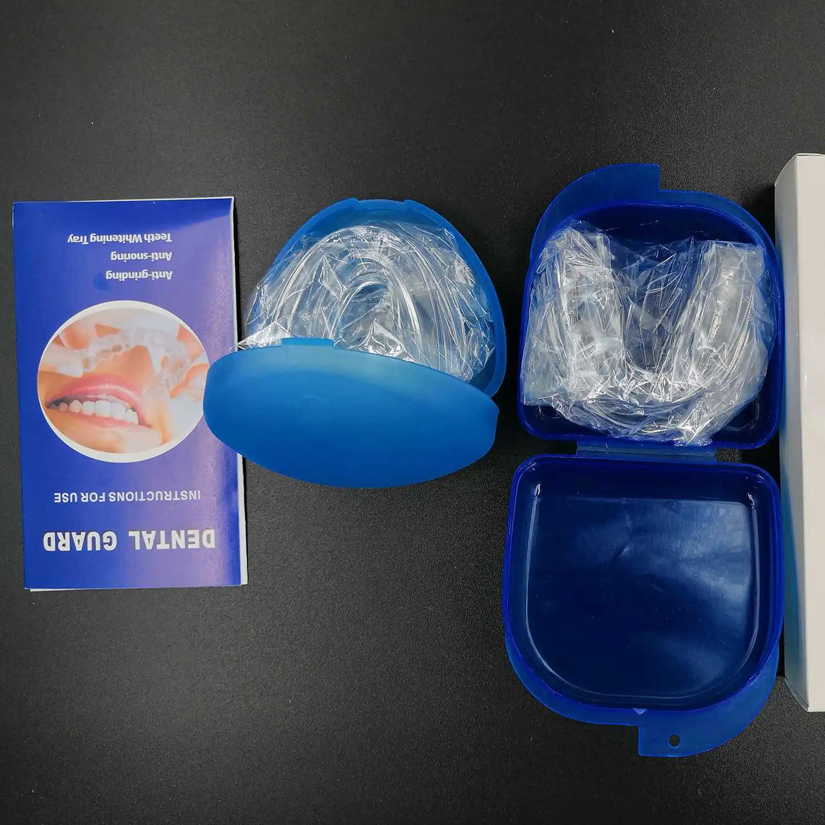 Набор HIM-2, ночная защита для измельчения зубов, каппы для скрегования зубов, шина против шлифования зубов, лотки для зажима