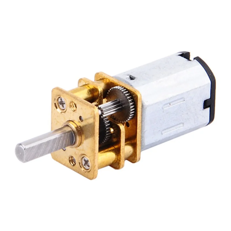 

Двигатель постоянного тока GA12-N20 12В 300 об/мин с редуктором и металлическим корпусом