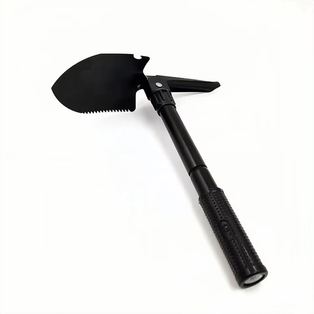 1pc Multifunction Camping Shovel Survival Folding Shovels  Shovel Hiking Outdoor Garden Hoe Digging Tool Kit Hiking Accessories